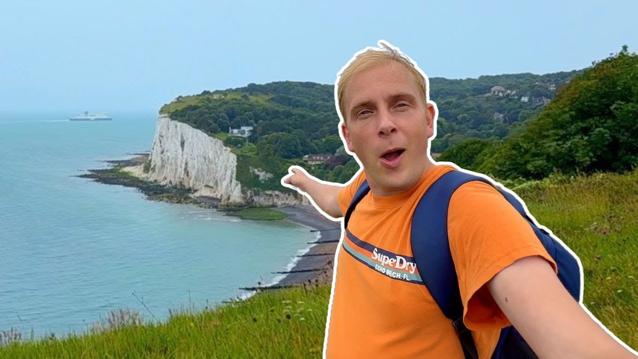 The WET Edge of England | White Cliffs & Seaside Views & Walk | St Margaret's, Dover in Kent