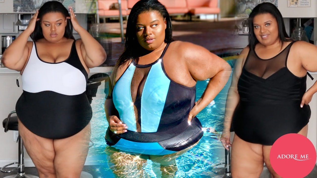 Plus Size Swimwear Try-On Haul ft. Adore Me! Summer 2018 | Plus Size Fashion