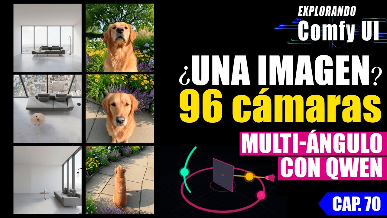 🟩 70 – ComfyUI | Multi-ángulo real desde una sola imagen (Qwen)