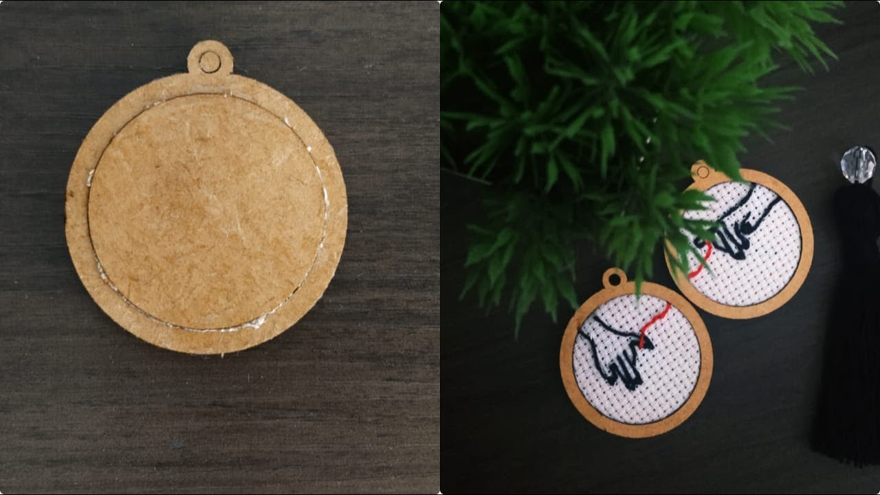 Finalização Chaveiro de Mini Bastidor