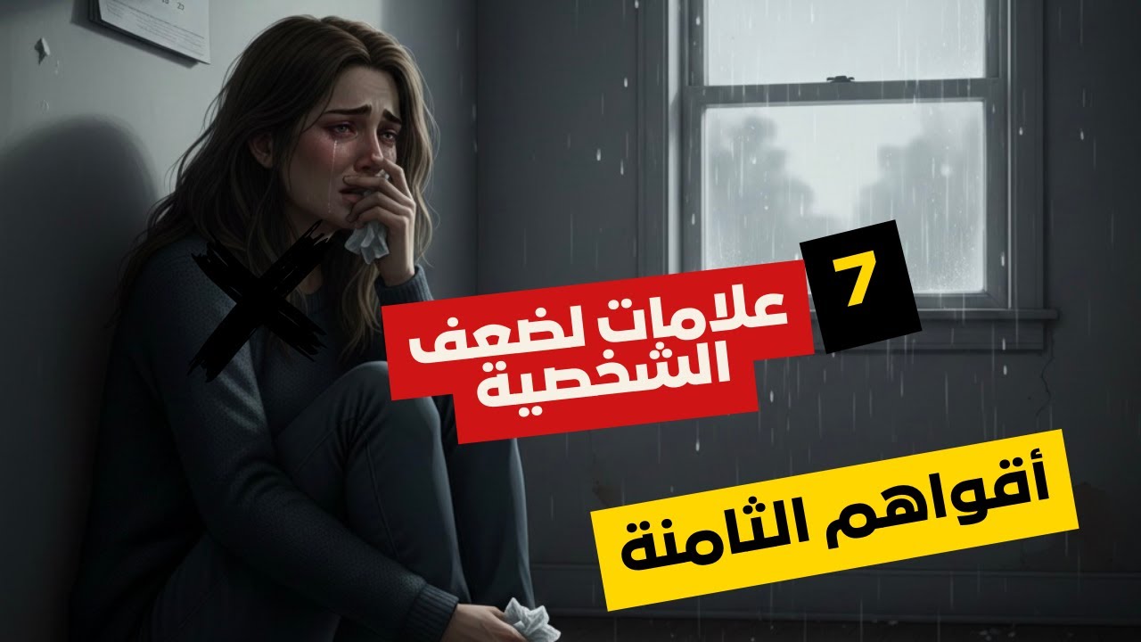 7 علامات لضعف الشخصية أقواهم الثامنة