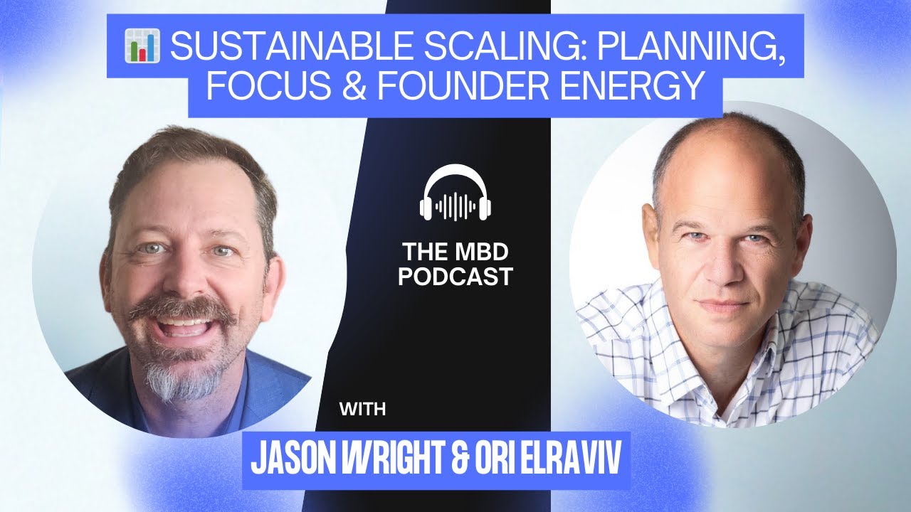 📊 Sustainable Scaling: Planning, Focus & Founder Energy with Ori Elraviv