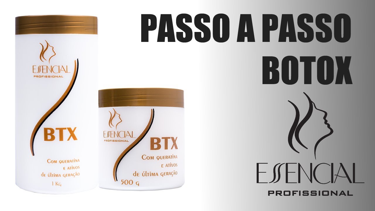 M&aacute;scara Hidrata&ccedil;&atilde;o Botox Essencial Profissional - Passo a Passo
