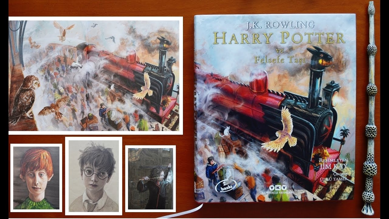 Harry Potter ve Felsefe Taşı Resimli Özel Baskı | Kitaba Göz Atmaca ve Yorumlama