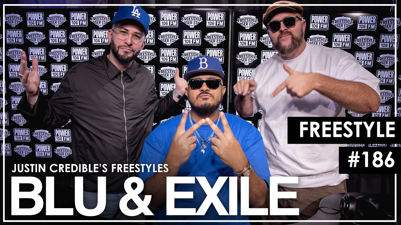 Blu & Exile Drop Bars Over 6 Classic Hip-Hop Beats | Justin Credible Freestyle #186
