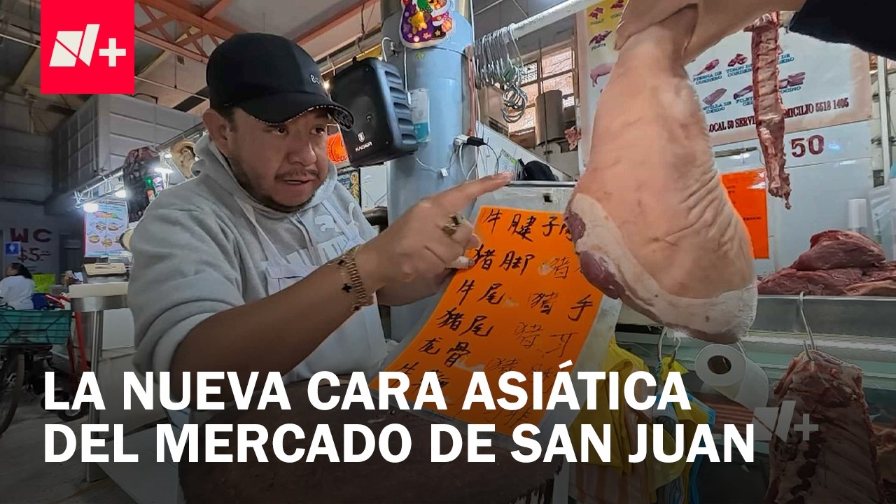 Visitantes y comerciantes asiáticos revolucionan el Mercado de San Juan - En Punto