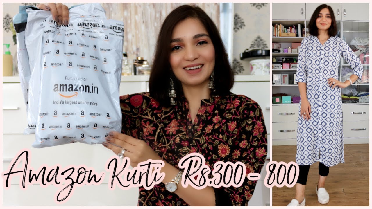 Amazon Kurti Haul 🔥 Kurti Haul under 500 | Amazon Try on Haul ✅ Tanu Gupta