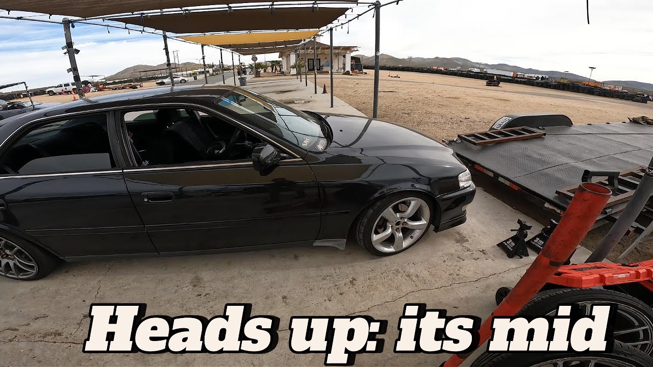 Another drift track day at Apple Valley Speedway! JZX100 Chaser!