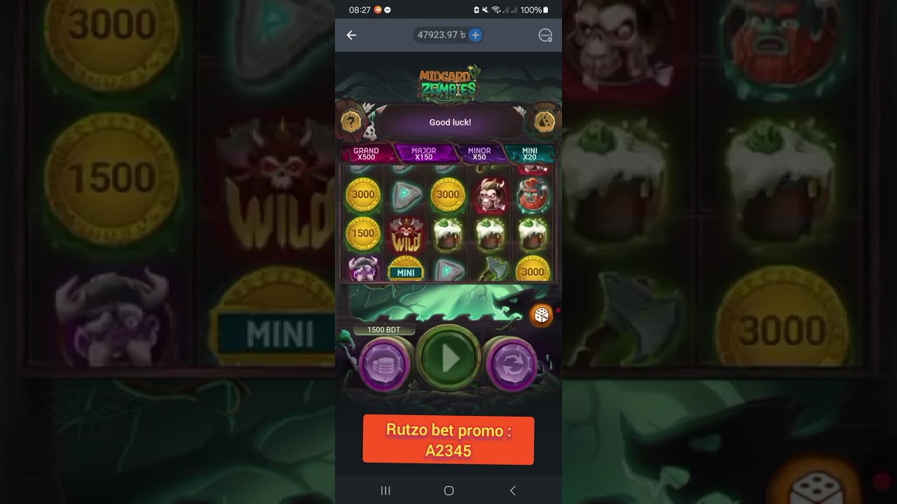 Ritzo bet Midgard Zombies Win tricks and Big  Win 💯