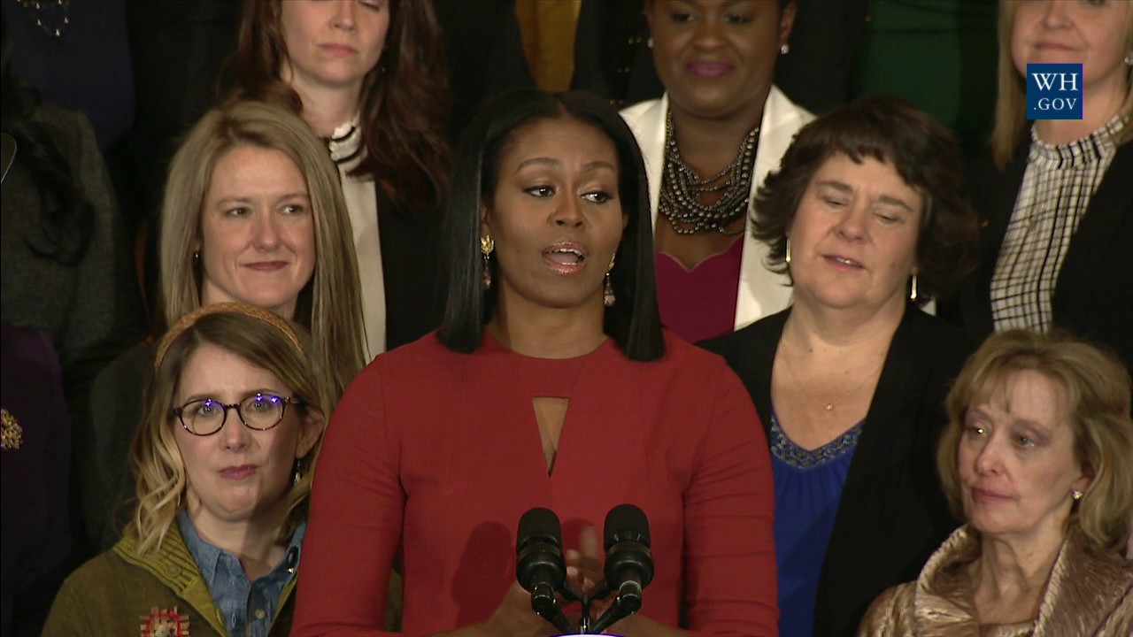 The First Lady Honors the 2017 School Counselor of the Year