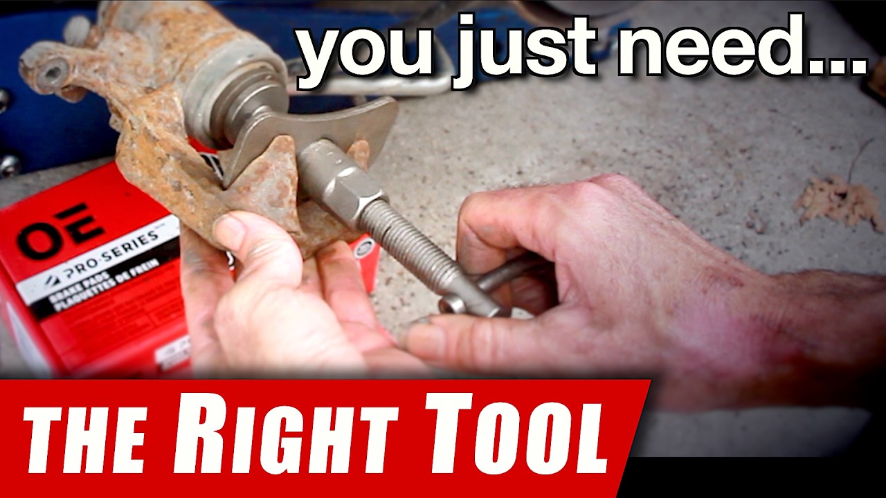 Brake Caliper Piston Wind Back Tool.  How to Use.