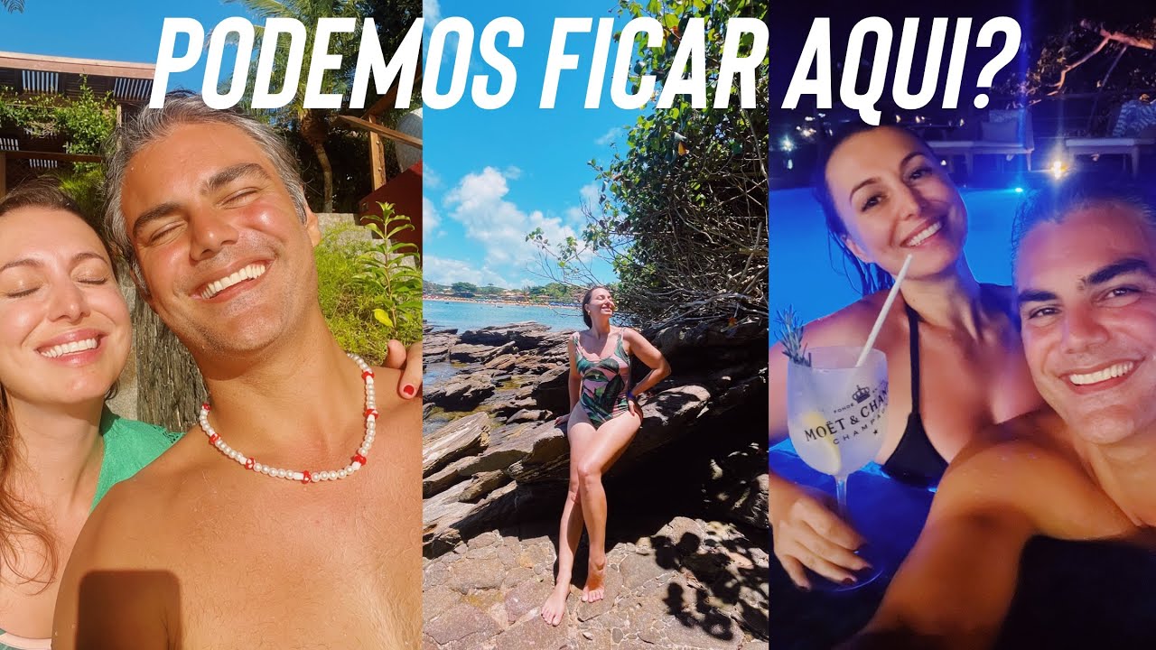 NÃO DÁ VONTADE DE IR EMBORA | VAMOS MORAR EM BÚZIOS?! MINI FÉRIAS | AMAMOS | RUA DAS PEDRAS | VLOG