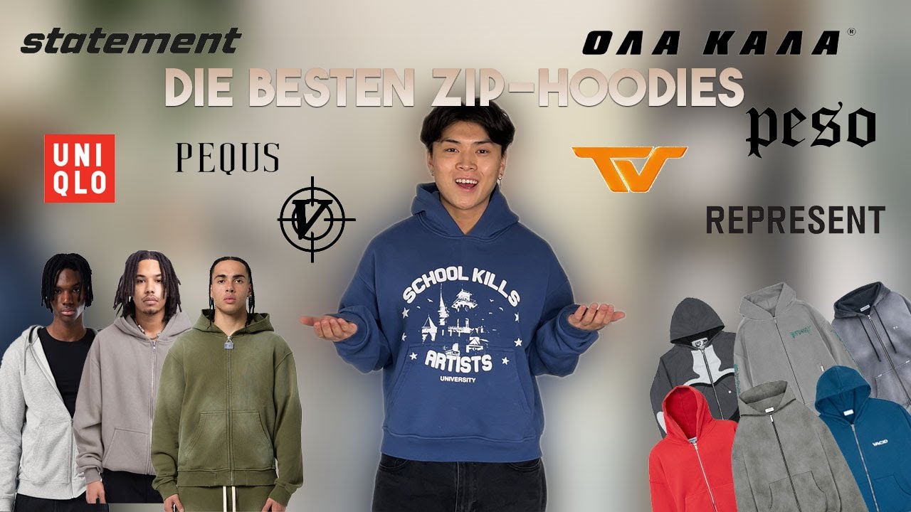 Die BESTEN ZIP HOODIES für den HERBST/WINTER 🍂🥶 I ouxioz