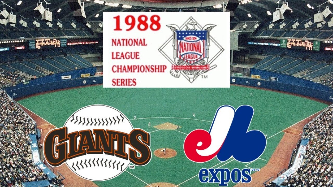 INside Pitch 1988 PostSeason!  NL Championship Series!  Game 4:  SF Giants @ MTL Expos