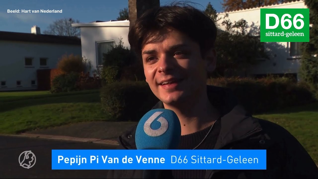Raadslid Pepijn Pi Van de Venne (D66): ‘Flodder terug naar Sittard-Geleen’ — Hart van Nederland