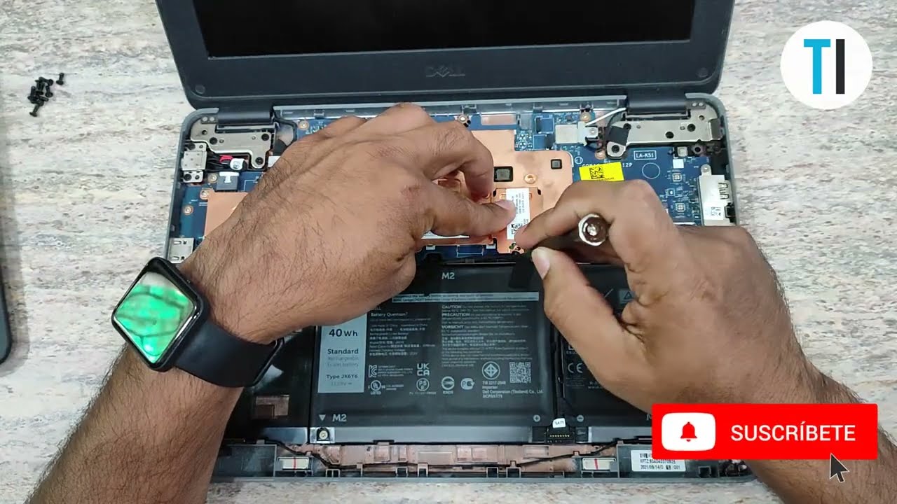Actualizaci&oacute;n de memoria RAM Dell Latitude 3120