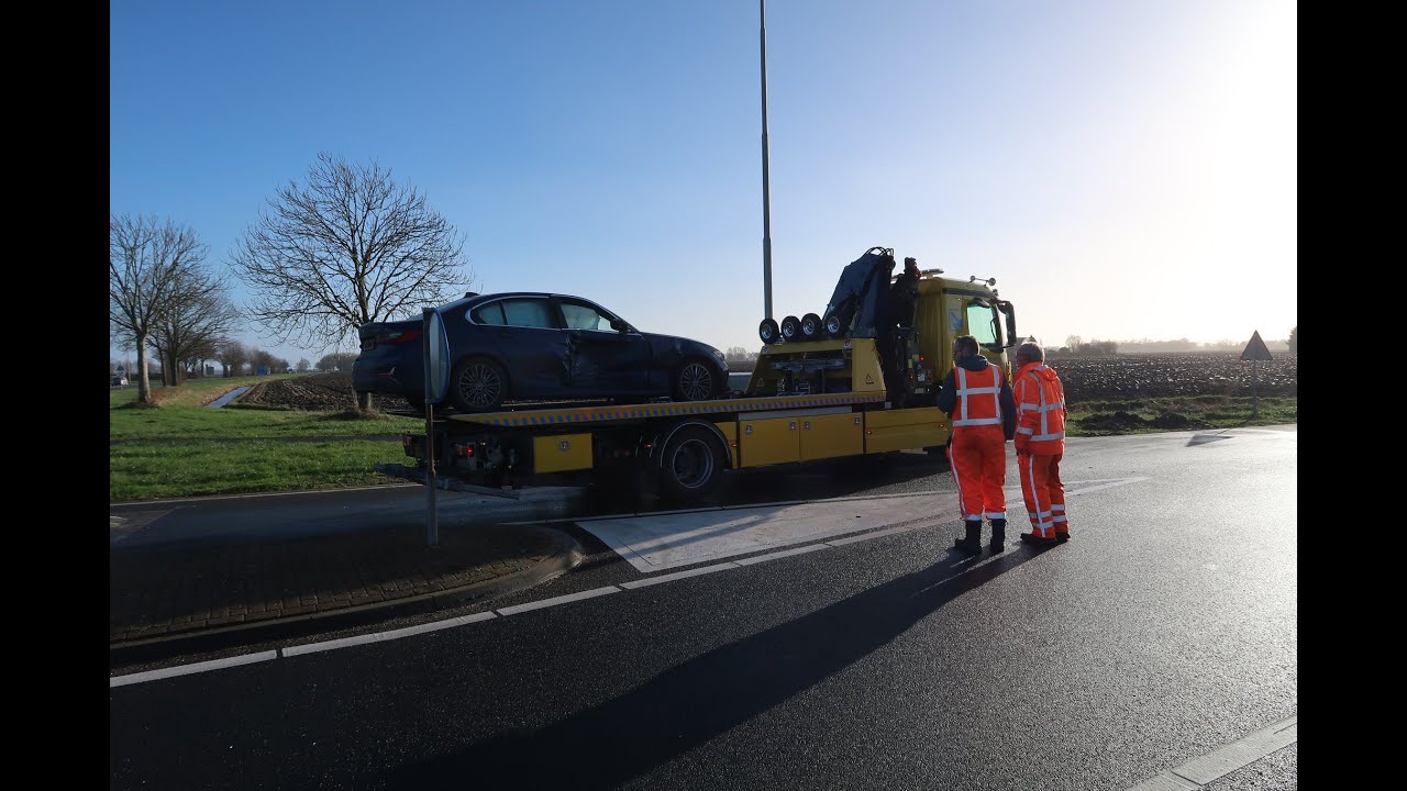 Mijnsheerenland  Blaakseweg/ N217  ongeval met letsel