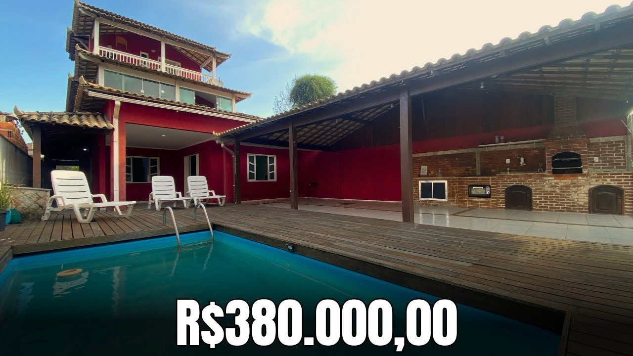 CASA A 5 MINUTOS DA PRAINHA EM BARRA DE SÃO JOÃO (R$380.000)