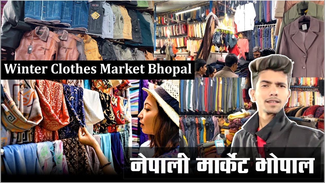 Nepali Market in bhopal / Winter Clothes Market Bhopal #vlog #bhopal #market