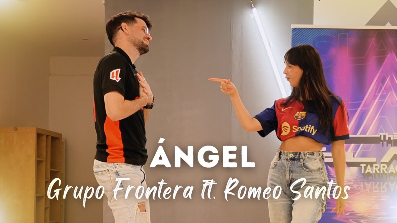 &Aacute;NGEL - Romeo Santos & Grupo Frontera | Daniel y Tom Bachata Improvisation Barcelona Edition