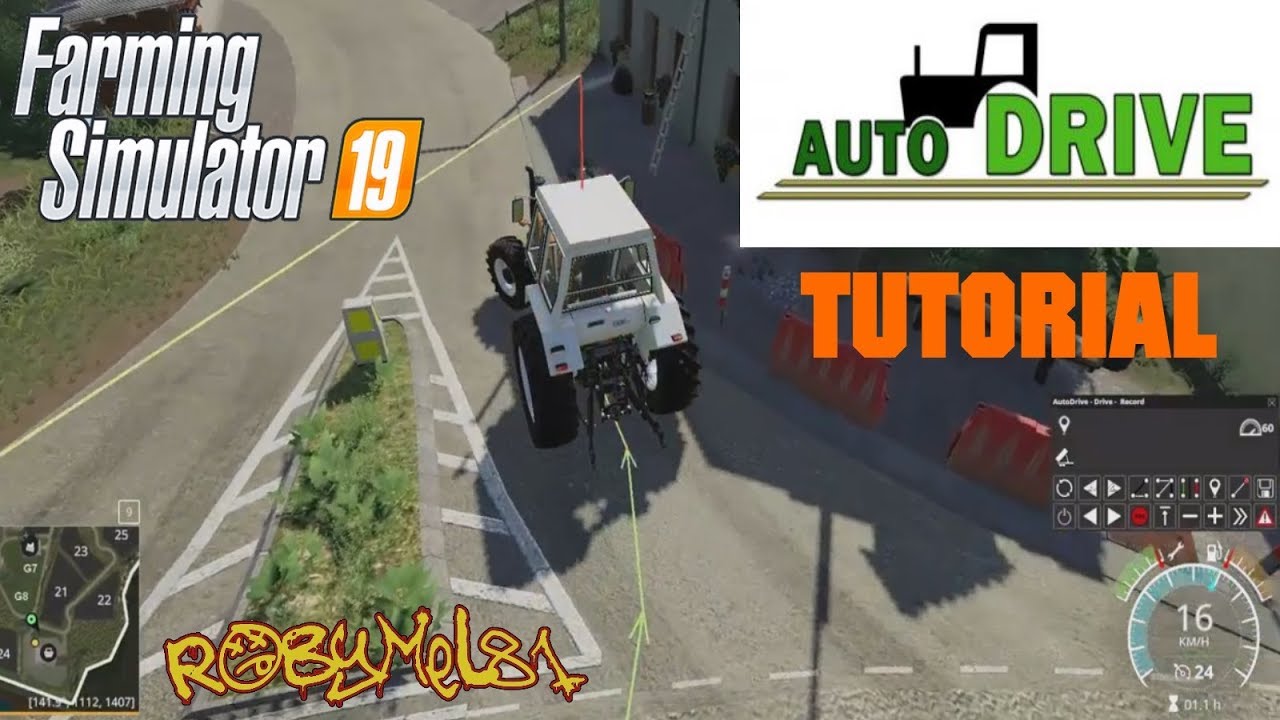 Farming Simulator 19 - AUTO DRIVE - TUTORIAL ITA
