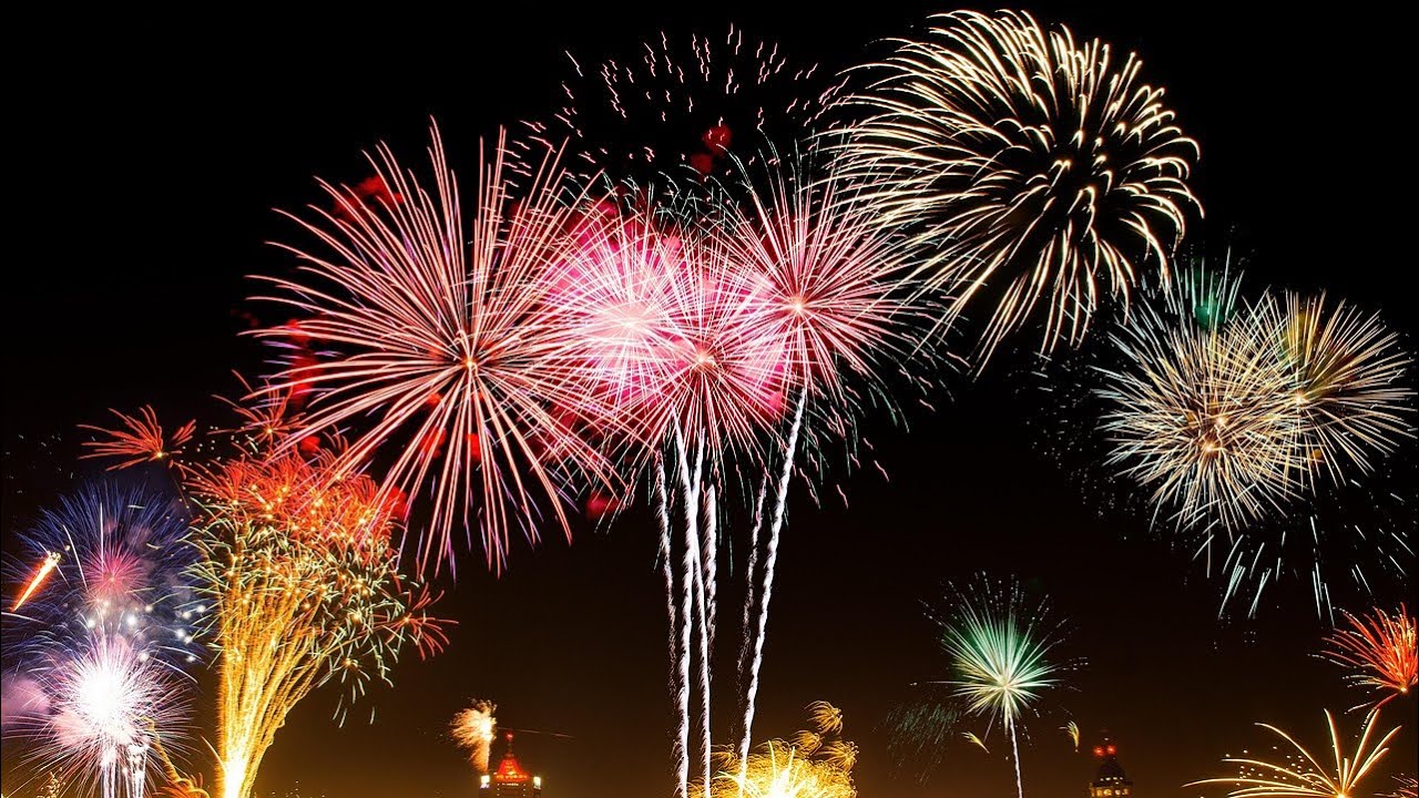 Silvester 2025 / Neujahr 2026 in Beckedorf - FEUERWERK 🎆🎇 (Aussicht Oberdorf)