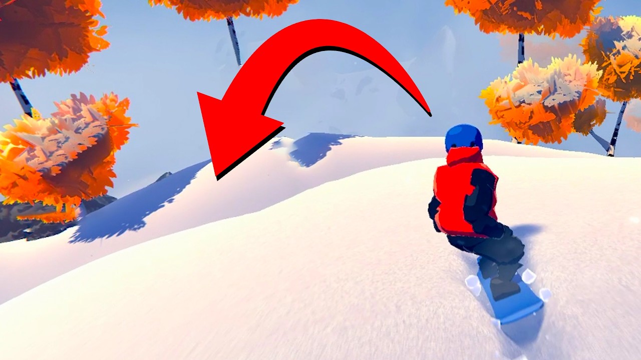 This NEW SNOWBOARDING GAME is INCREDIBLE! (SN&Oslash;)