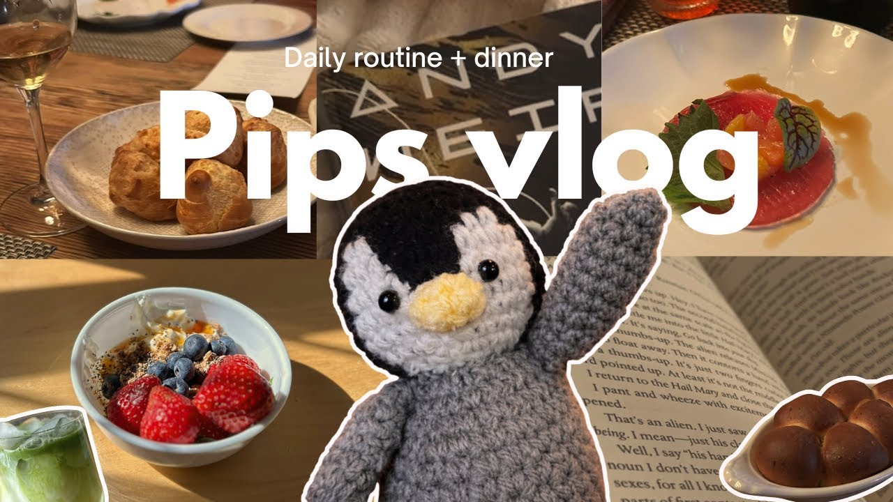 💫PIPS VLOG💫 | daily routine and dinner with pip 