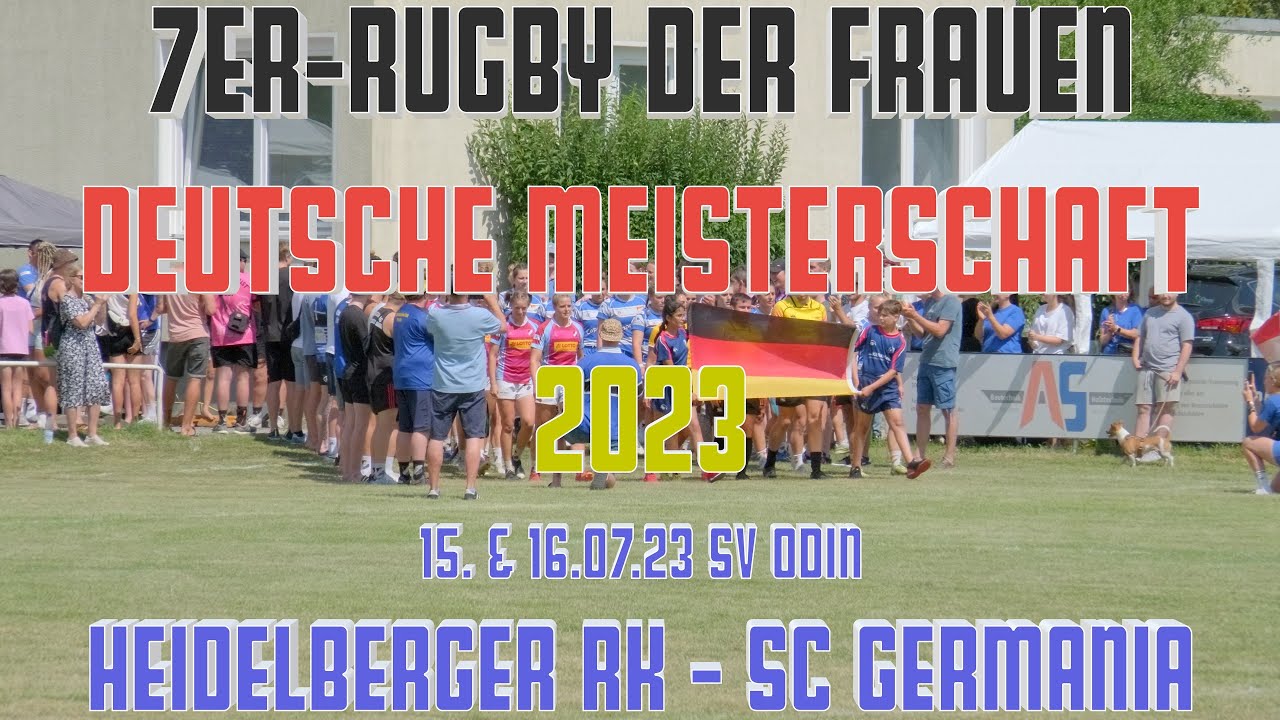 Heidelberger RK - SC Germania   /DM 7er Frauen + Siegerehrung