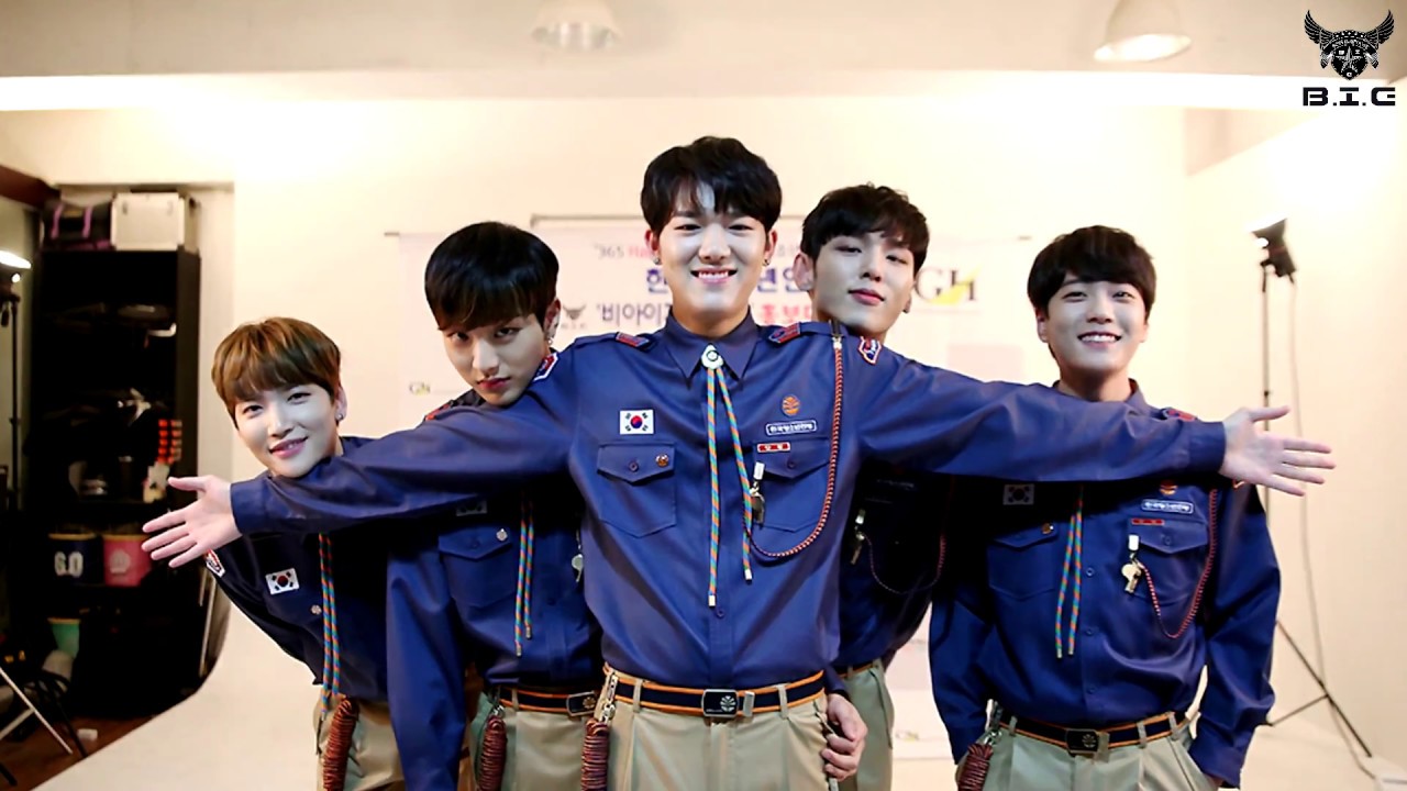 B.I.G(비아이지)의 한국청소년홍보대사 포스터 촬영현장