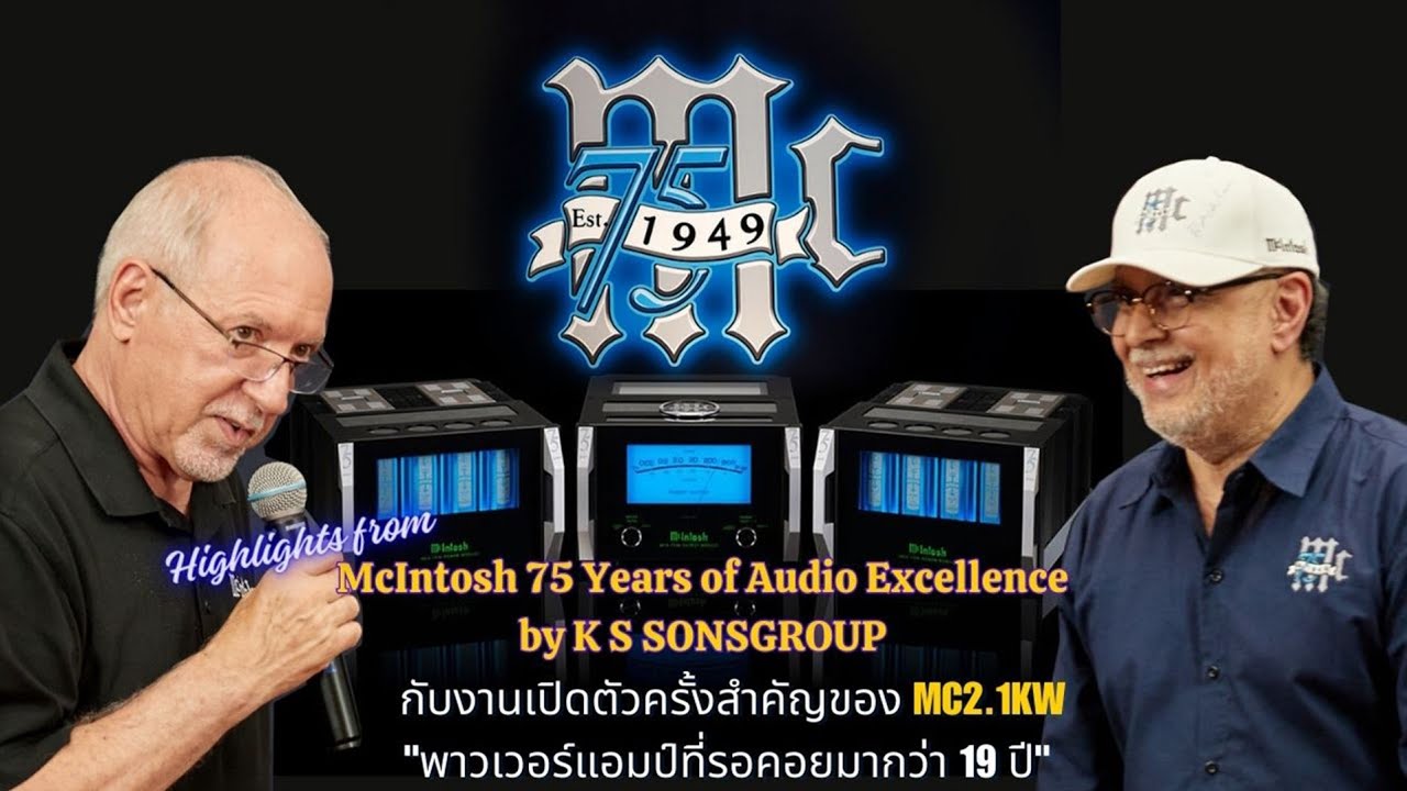 Highlights from McIntosh 75 Years of Audio Excellence by K S SONSGROUP