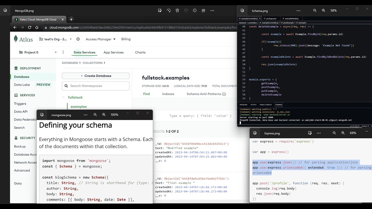 Mongoose Model - Mongoose Schema. API Project.