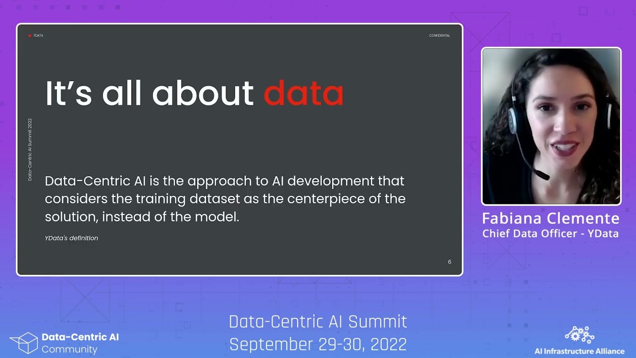 Hands on Data-Centric AI: Data preparation tuning - why & how by Fabiana Clemente | DCAI Summit 2022
