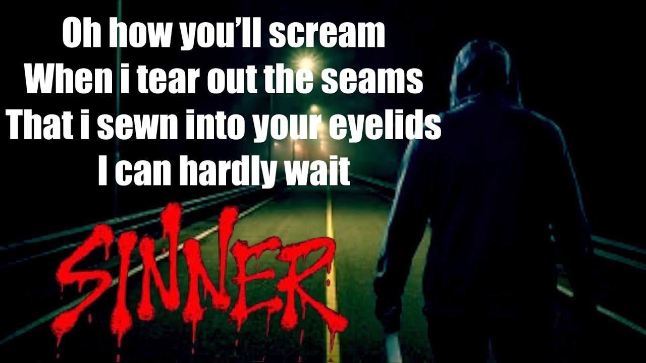 Matt The Riff Master Ft.AJ Nemesis - Sinner (LYRIC VIDEO)
