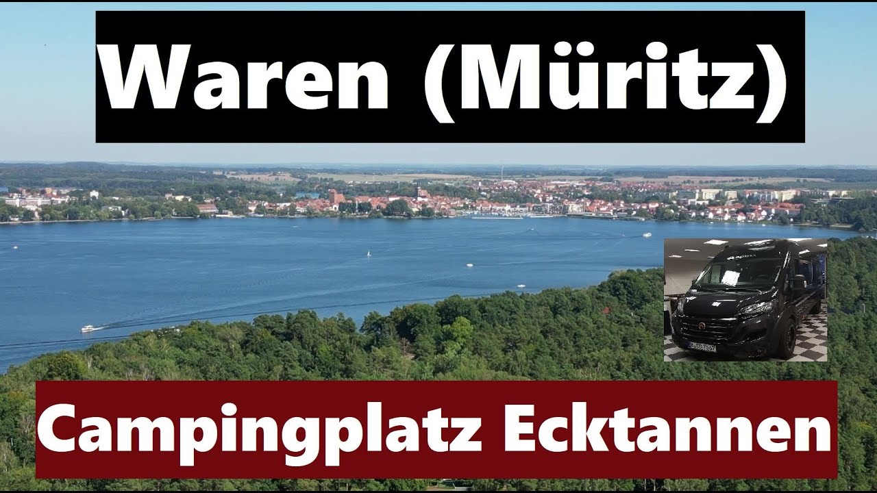 Müritz Campingplatz Ecktannen nahe Waren mit dem Adria Twin Supreme 640 SGX 2023