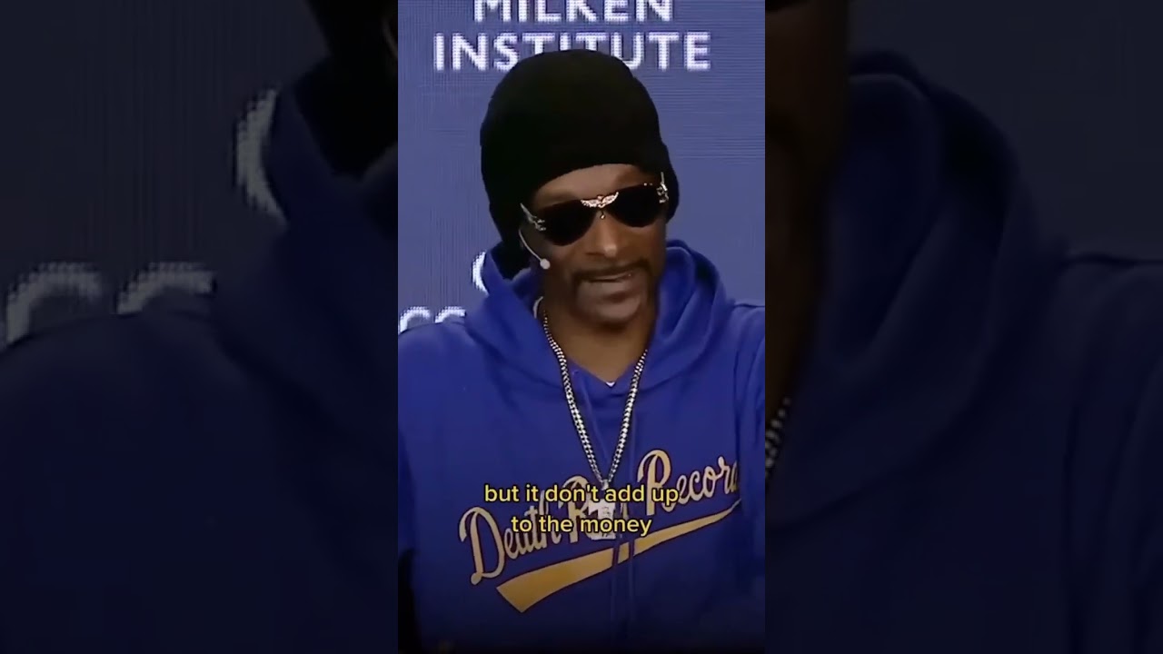Snoop Dogg talks on Streaming Money🎶📉