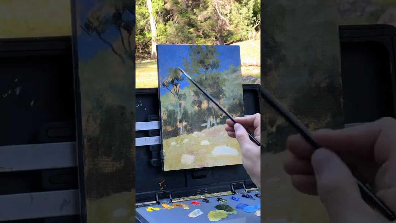 #pleinair #art #oilpainting #landscapepainting #utah
