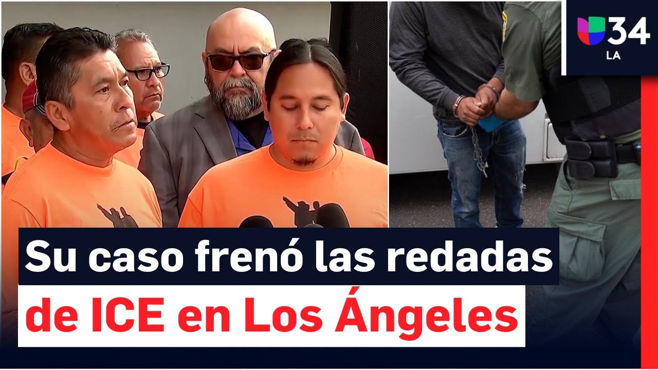 Migrante fue detenido camino al trabajo y su caso frenó redadas en Los Ángeles