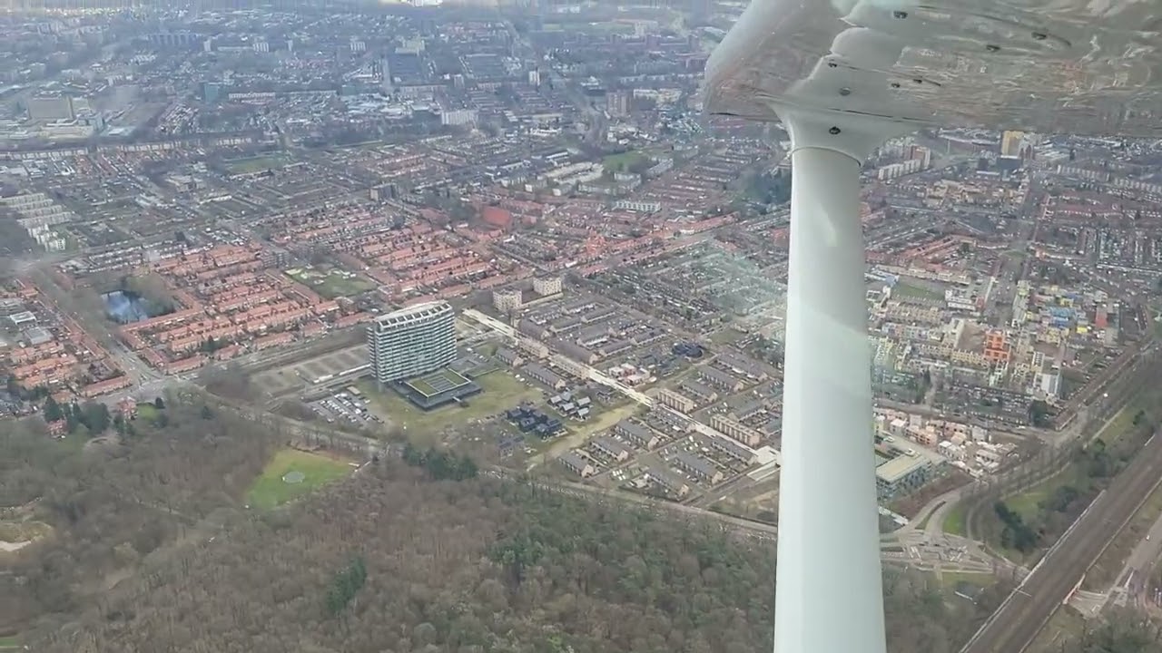rondvlucht over Eindhoven
