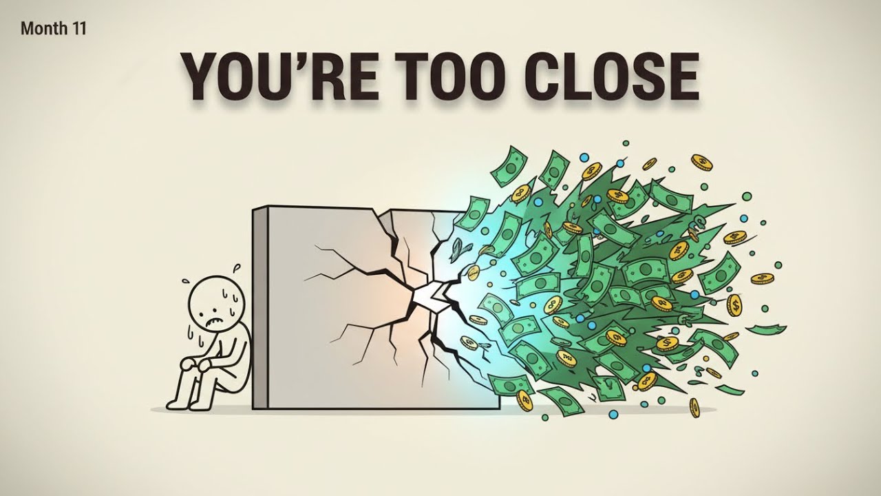 Why Most Entrepreneurs Quit in Month 11 (Right Before Breakthrough)