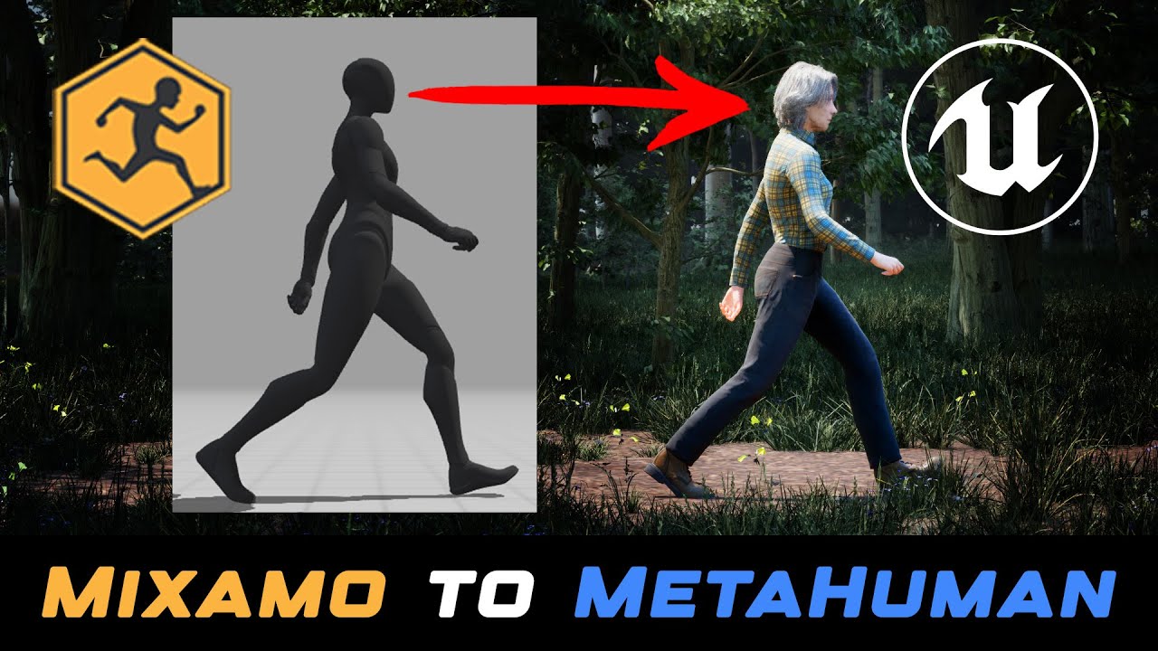 Из Mixamo в Metahuman проще, чем когда-либо, с Unreal Engine 5.4