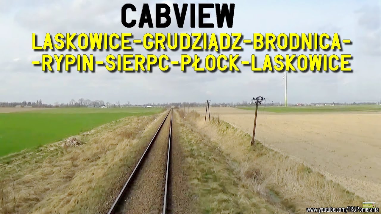 CABVIEW: LASKOWICE POM. - PŁOCK - LASKOWICE POM. (D29-208, D29-33) | CABRIDE ČD754