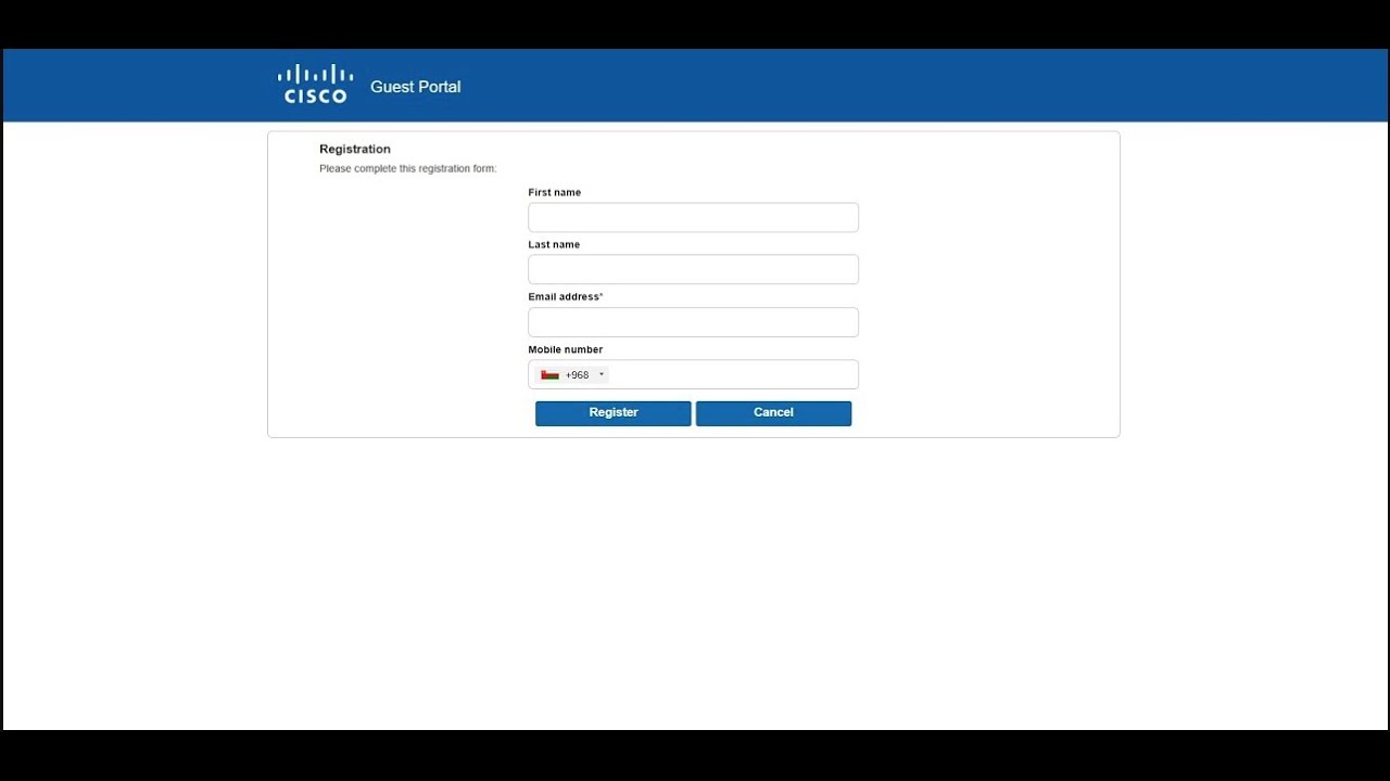 MSN - Cisco ISE 3.3 Wired Guest Self Registration Portal P1 Configurations