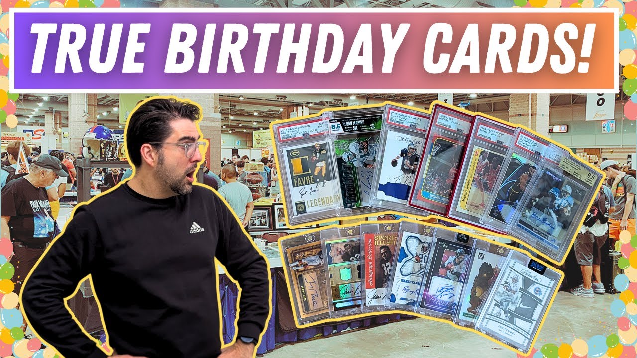 What Happens When You Spend Your Birthday at a Sports Card Show?