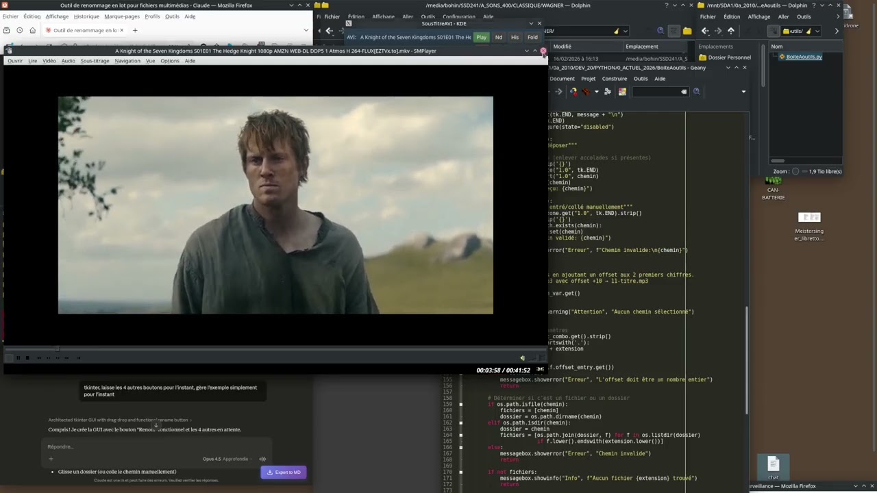 #260222 - Claude.ia, Python et Linux (Mint ou autre) : le trio gagnant.