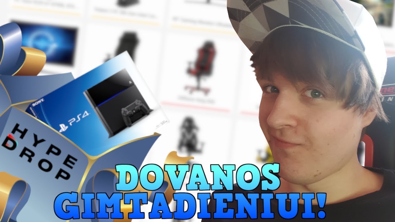Bandau Laimėti GIMTADIENIUI Dovanų! // HypeDrop