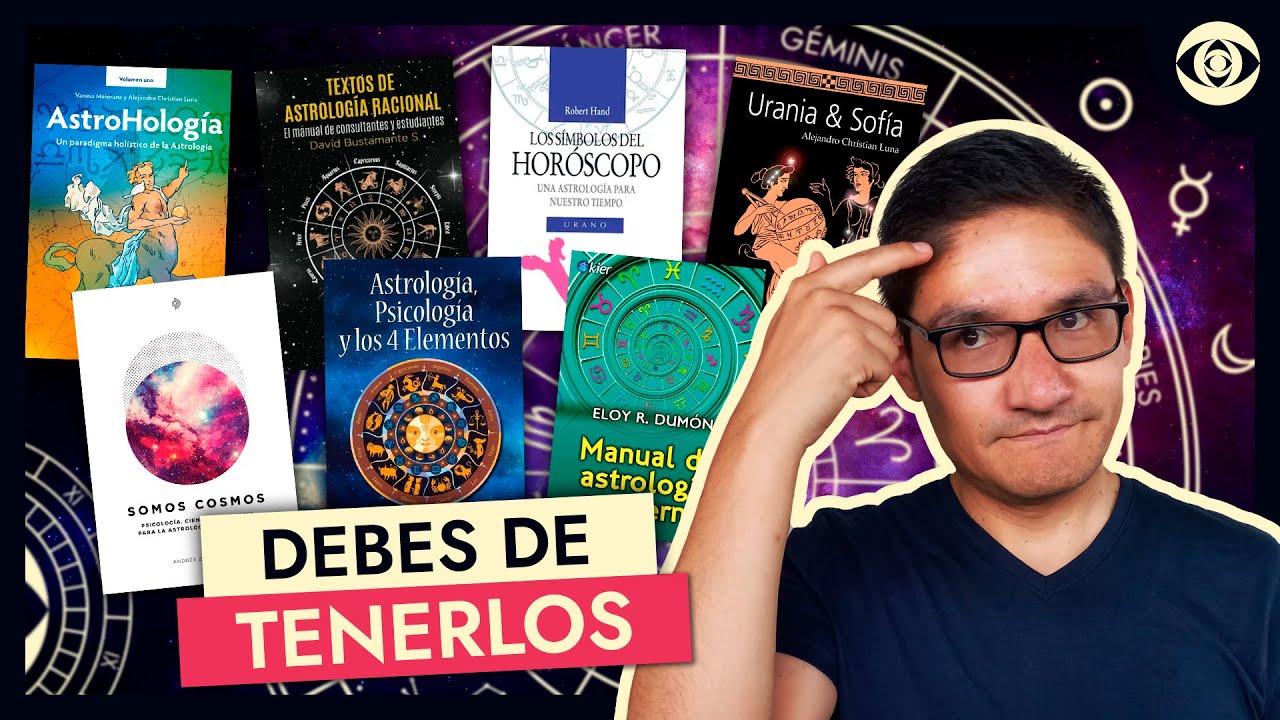 📚 Los 7 MEJORES LIBROS para APRENDER ASTROLOG&Iacute;A de VERDAD (Nivel 1)