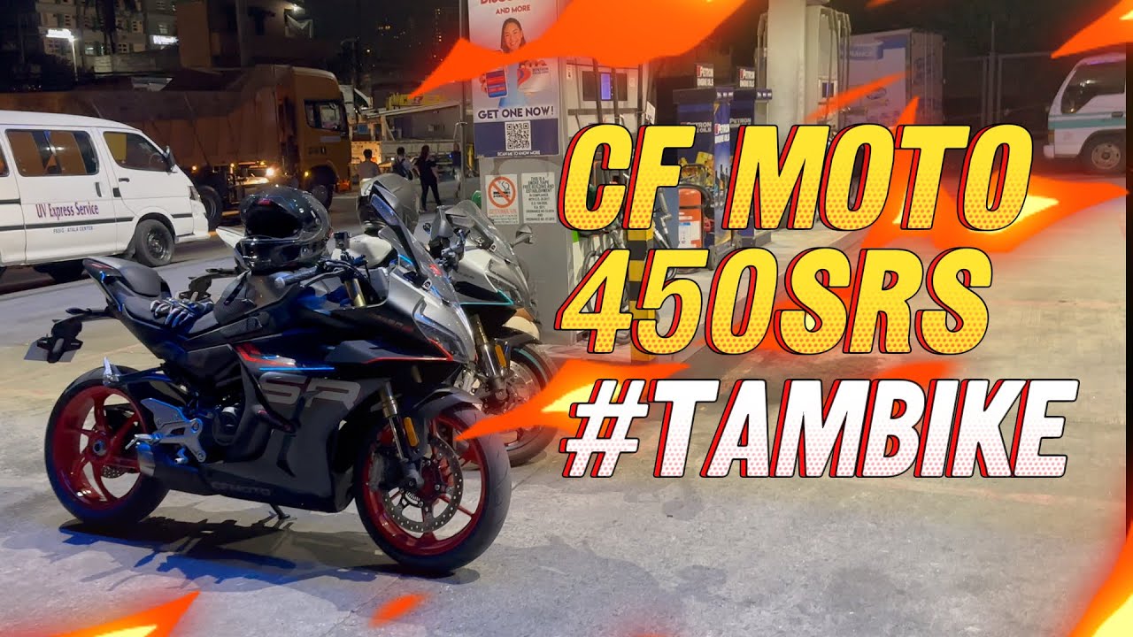 FIRST TAMBIKE WITH SR SQUADS | CF MOTO 450SR-S