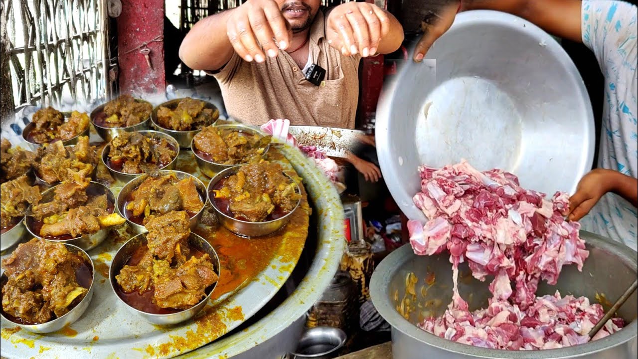 10 से 2 बजे तक में रोशन भाई का 20Kg Mutton खतम। ₹160/ में Meat चावल। zaika bihar wala