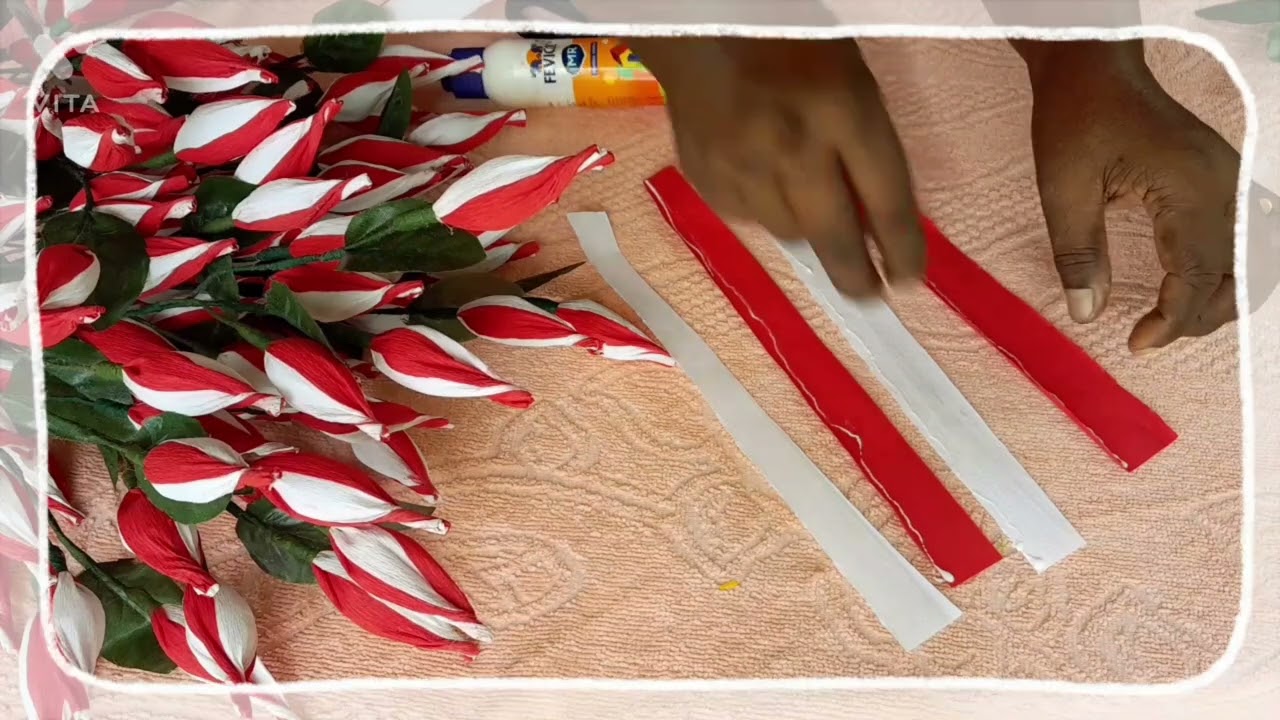 Beautiful phinix paper flower making | paper flower | paper craft | DIY videos